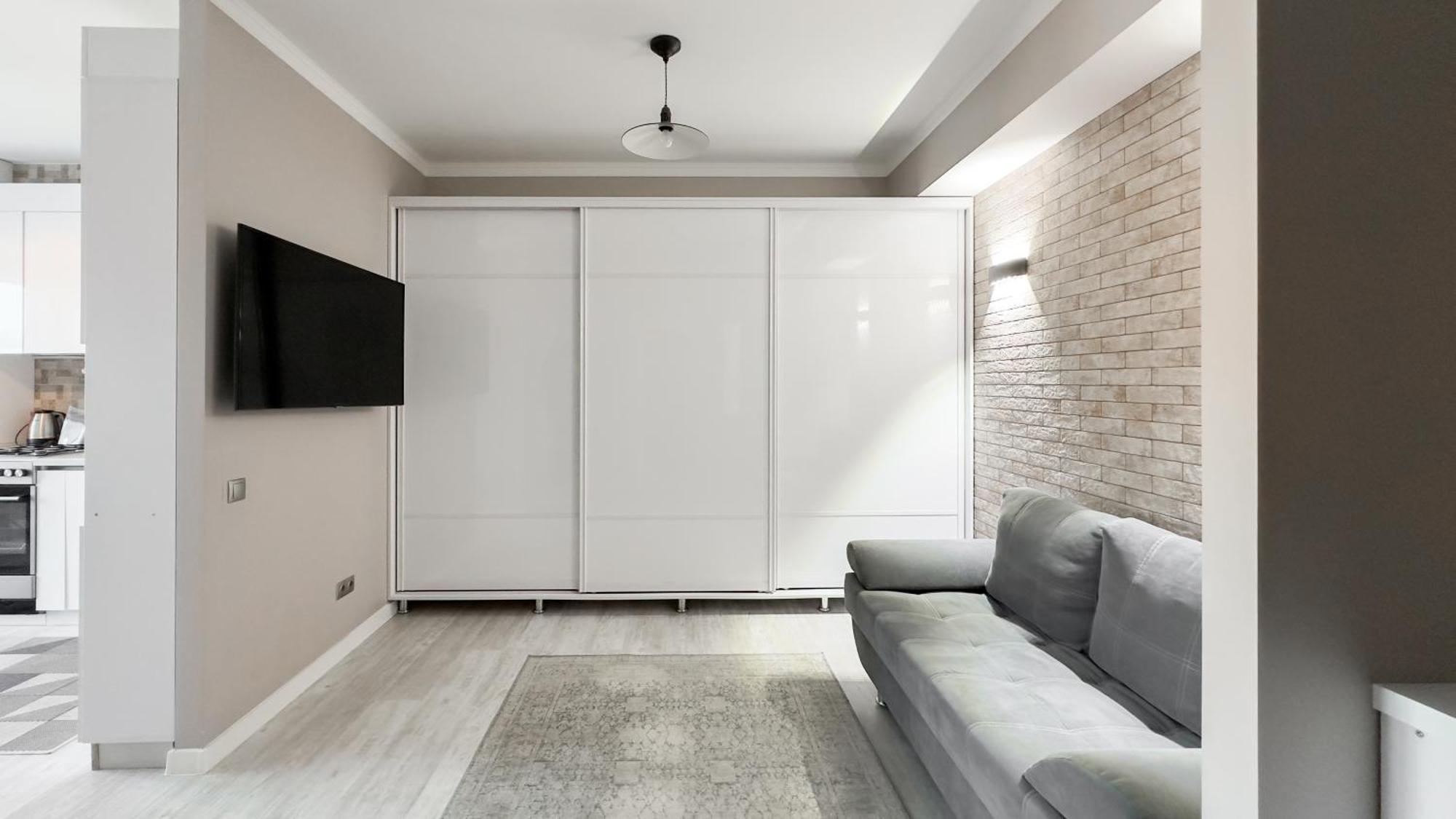 Glass New Apartments Ultracentral 키시나우 외부 사진
